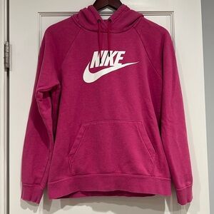 Nike Women’s Pink Hoodie Size M